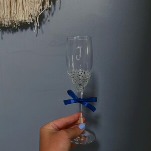 Gepersonaliseerde champagneglazen