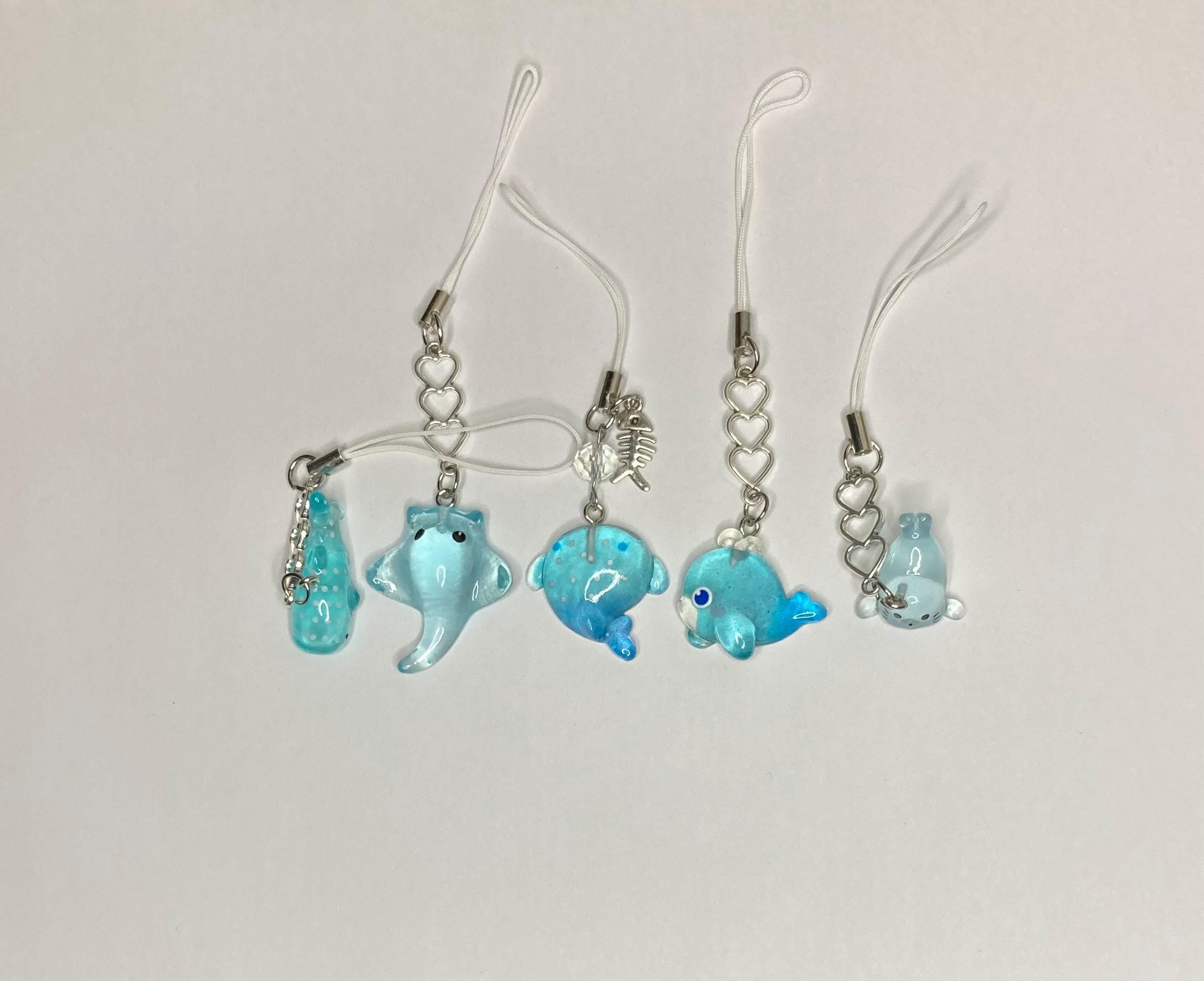 Cute Sea Animal Phone Charm/Keychain | Handmade Phone Charm/Keychain