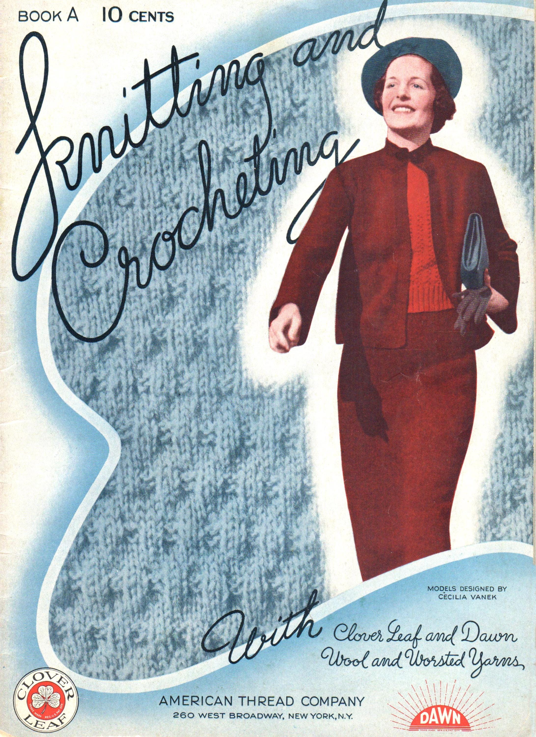 30 Best 1930s Style Crochet Patterns for Vintage-Inspired Makes 24 American Thread Company 1930s Crochet and Knit Pattern Book