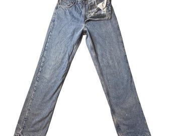 Carhartt Jeans Homme 32 x 34 bleu B21DST denim droit doublé de flanelle France