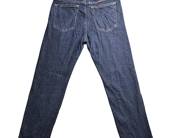 Wrangler Jeans Mens 32x30 Blue Denim Straight Leg 5-Pocket Zip Fly Classic