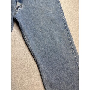 Vintage Wrangler Premium Jeans Mens 40x30 (39x29) Relaxed Fit Light Wash 97601SB image 4