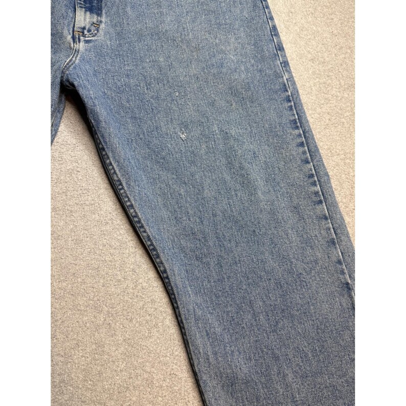 Vintage Wrangler Premium Jeans Mens 40x30 (39x29) Relaxed Fit Light Wash 97601SB image 4