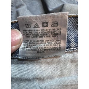 VTG Wrangler Hero Jeans Mens 40x32 (40x30) Light Wash Denim Straight Leg 97601VR image 8