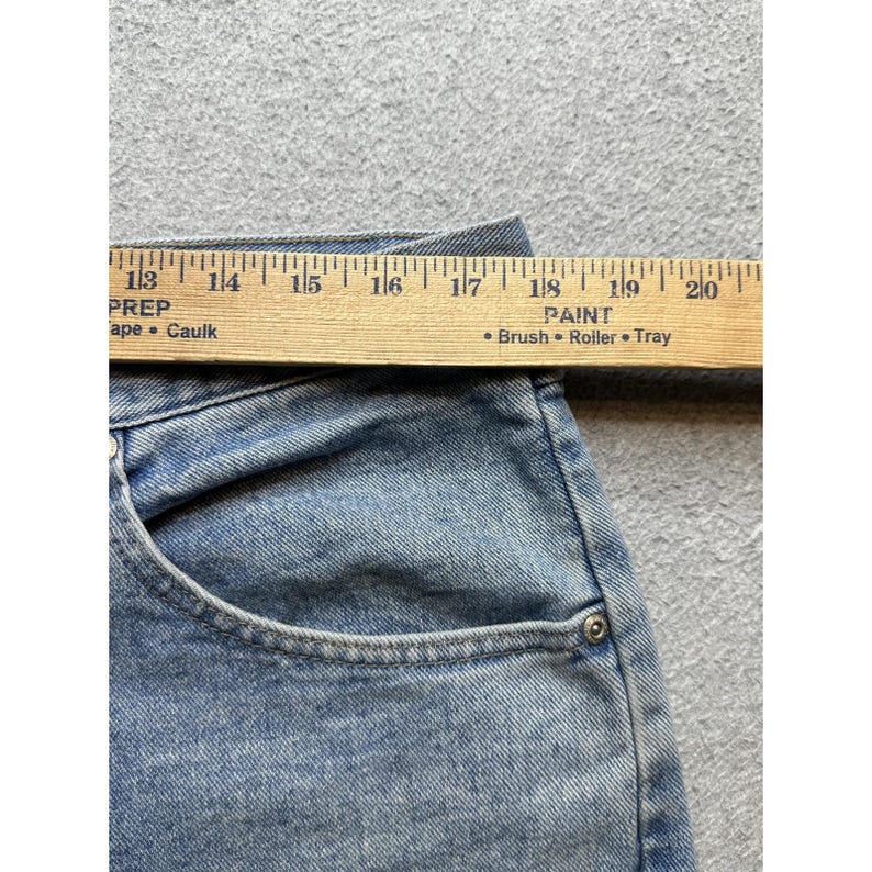 Wrangler Jeans Mens 36x32 Light Wash Relaxed Fit 97601SB Denim Straight Leg image 9