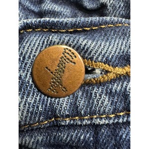 VTG Wrangler Jeans Mens 36x30 (35x28) Blue 937STR Straight Leg Denim Western image 6