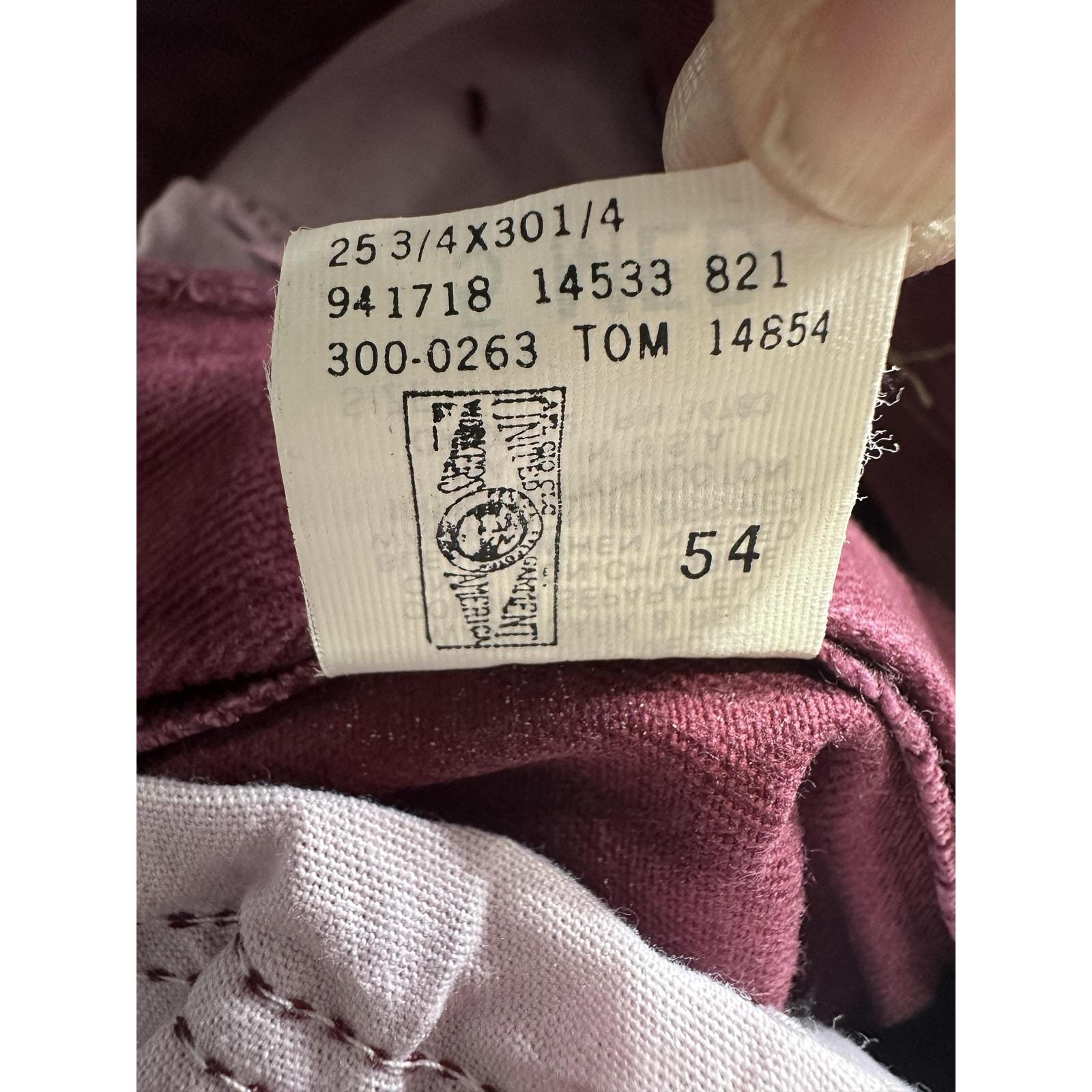 ヴィンテージ リー ジーンズ レディース 5 ミディアム ポートワイン