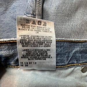 Wrangler Twenty X Jeans Mens 38x36 Blue 41MWXVI Loose Fit Utility Carpenter Work image 5