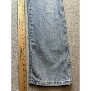 Wrangler Authentics Jeans Mens 34x32 (32x30) Light Wash Denim Straight Leg image 3
