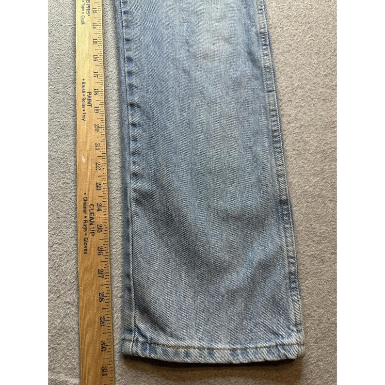 Wrangler Authentics Jeans Mens 34x32 (32x30) Light Wash Denim Straight Leg image 3