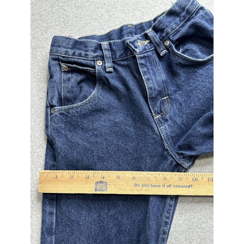 Wrangler Jeans Boys Slim 12 Adjustable Waist Classic Fit Denim YKK Vintage Style image 8