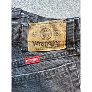 VTG Wrangler 97601CB ジーンズ メンズ 34x30 (32x28) チャコールグレー デニム クラシックフィット 画像 9