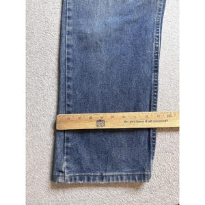 Vintage Wrangler 9760WDR Relaxed Straight Jeans Mens 36x29 Blue Denim 90s image 5