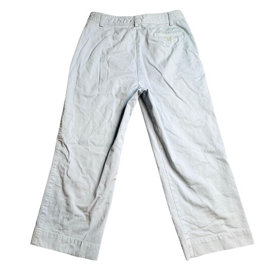 Vintage Gap Pants Womens 8 Blue Retro Cut Chino Straight Leg Twill