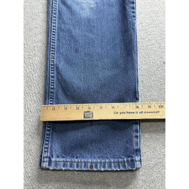 Wrangler 936DEN ジーンズ メンズ 36x30 ブルーデニム ストレートレッグ カウボーイ ウエスタンブーツカット 画像 12