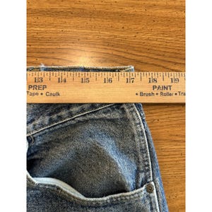Vintage Wrangler Jeans Mens 36x30 (34x28) Blue 96501DK Relaxed Fit Denim USA 90s image 11