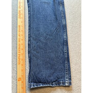 VTG Wrangler 96501MR Jeans Mens 33x30 (31x29) Blue Denim Straight Fit Classic image 15