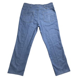 Wrangler Jeans Mens 38x30 Blue Classic Fit Straight Leg Denim Zip Fly Pants image 1