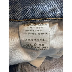 Wrangler Authentics Jeans Mens 34x32 (32x30) Light Wash Denim Straight Leg image 11