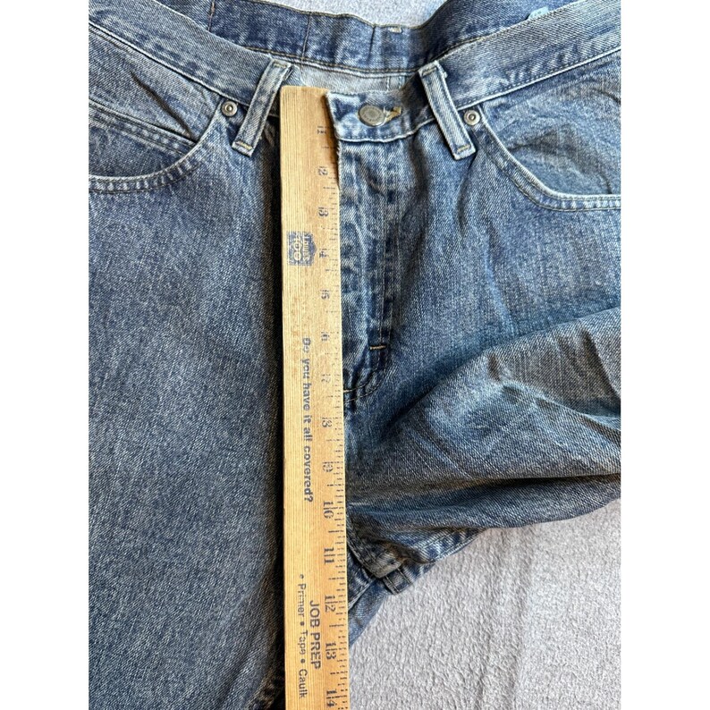 Wrangler Relaxed Fit Jeans Mens 33x30 (34x30) Medium Wash Blue Denim 97601VR image 10