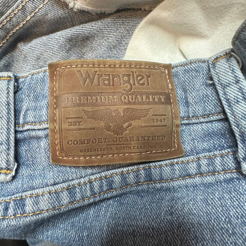 Wrangler-jeans heren 38 x 30 blauw relaxte pasvorm 9WRLAVS lichte wassing denim met stretch afbeelding 5