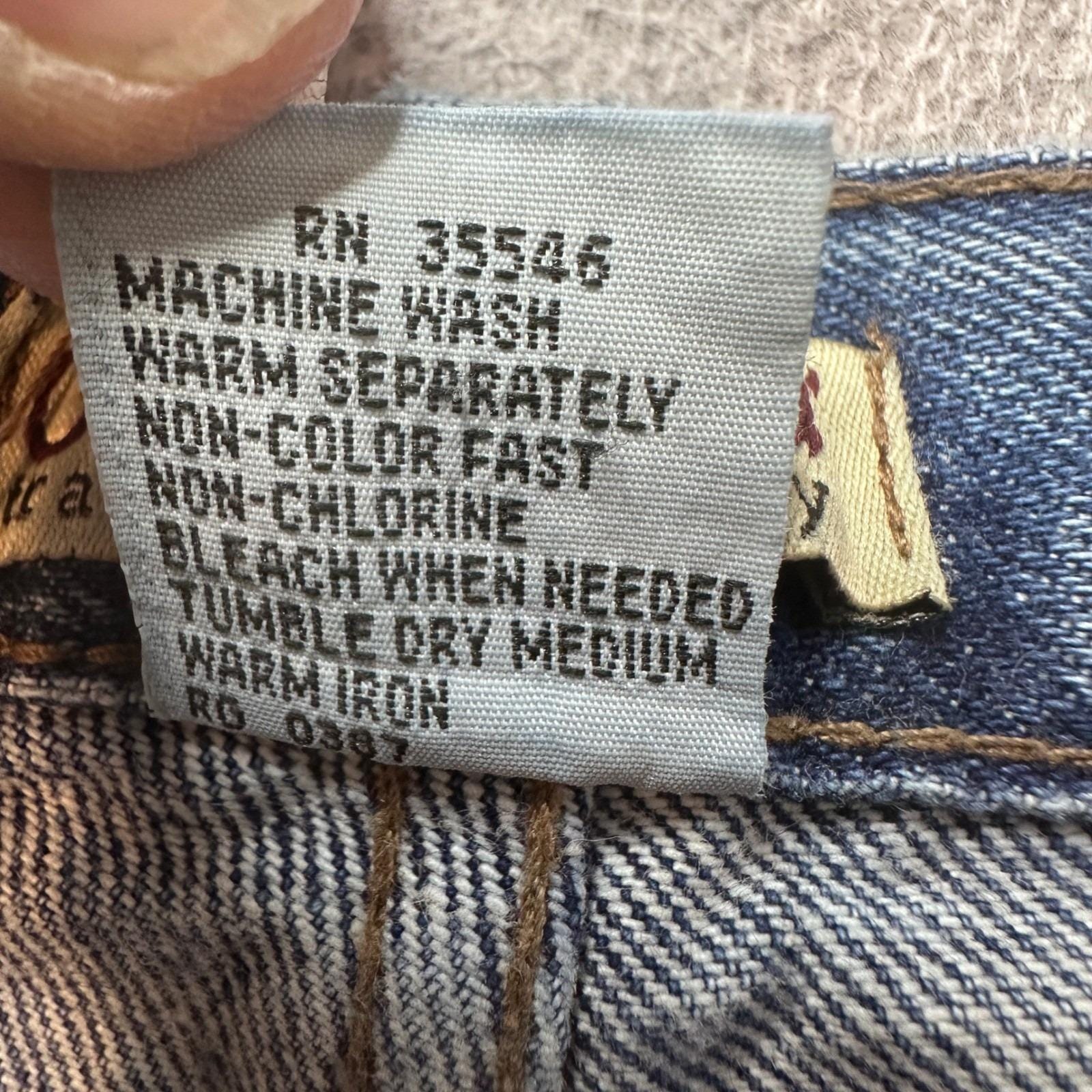 Vintage Greatland Jeans Mens 36x30 (33x29) Blue Medium Wash
