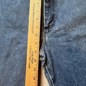 Vintage Wrangler Jeans Mens 35x36 (33x34) Blue Cowboy Cut Straight Leg Denim USA image 5