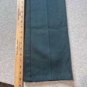 Vintage Wrangler-jeans heren 29 x 32 (27 x 30) groen cowboy-snit slim-fit 936CGN denim afbeelding 8