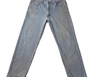 Vintage Levi's 550 Jeans Mens 36x30 (37x29) Blue Relaxed Medium Wash Denim Y2K