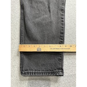 Spodnie jeansowe Wrangler Authentic Jeans Mens 39x28 Grey, luźne, wyprodukowane w USA zdjęcie 9