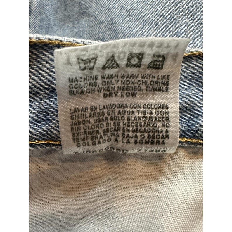 Wrangler Authentics Jeans Mens 34x32 (32x30) Light Wash Denim Straight Leg image 12