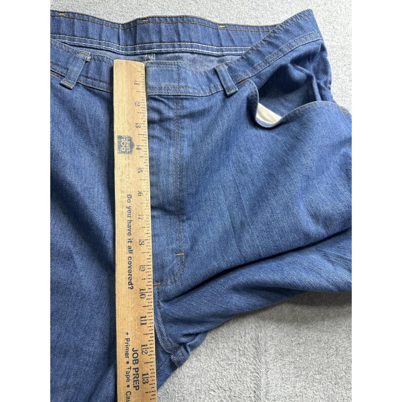 Wrangler Jeans Mens 38x30 Blue Classic Fit Straight Leg Denim Zip Fly Pants image 9