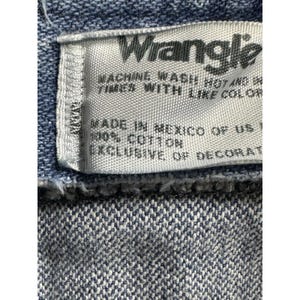Wrangler 936DEN ジーンズ メンズ 36x30 ブルーデニム ストレートレッグ カウボーイ ウエスタンブーツカット 画像 5