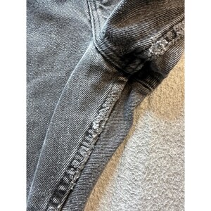 VTG Wrangler Jeans Mens 40x30 (38x28) Black Comfort Fit Straight Leg YKK 97601CB image 8