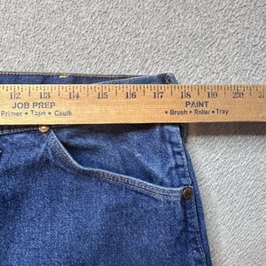 Vintage Wrangler Jeans Mens 35x27 Blue Cowboy Cut Western Denim 13MWZ USA 90s image 4