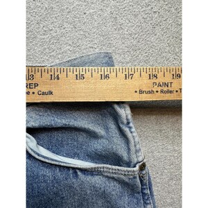Vintage Wrangler-jeans heren 36 x 32 (32 x 30) lichte wassing authentiek denim, VS jaren 90 afbeelding 8