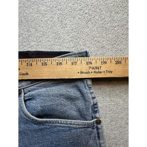 Wrangler Jeans Mens 36x30 (36x29) Light Wash Comfort Fit Stretch Denim Relaxed image 8