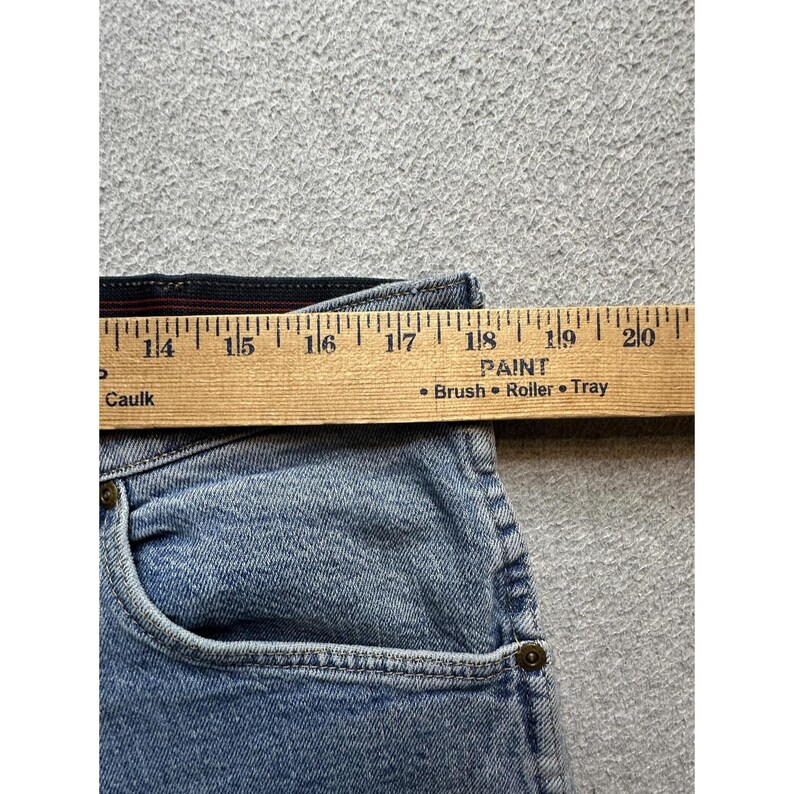Wrangler Jeans Mens 36x30 (36x29) Light Wash Comfort Fit Stretch Denim Relaxed image 8