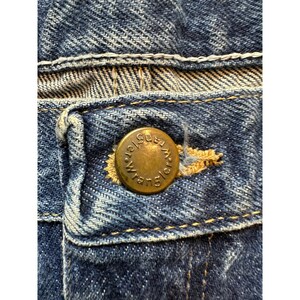 VTG Wrangler 96501MR Jeans Mens 33x30 (31x29) Blue Denim Straight Fit Classic image 6