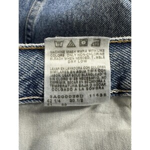 Wrangler Jeans Mens 40x30 Relaxed Fit Straight Leg YKK Zip Vintage Style Denim P image 3