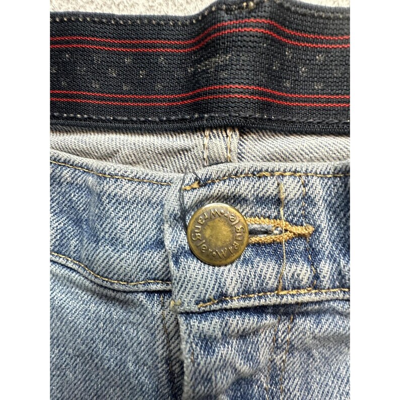 Wrangler Jeans Mens 36x30 (36x29) Light Wash Comfort Fit Stretch Denim Relaxed image 9