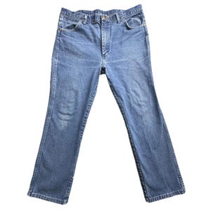 Wrangler 936DEN ジーンズ メンズ 36x30 ブルーデニム ストレートレッグ カウボーイ ウエスタンブーツカット 画像 2