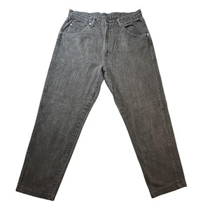 VTG Wrangler 97601CB ジーンズ メンズ 34x30 (32x28) チャコールグレー デニム クラシックフィット 画像 2