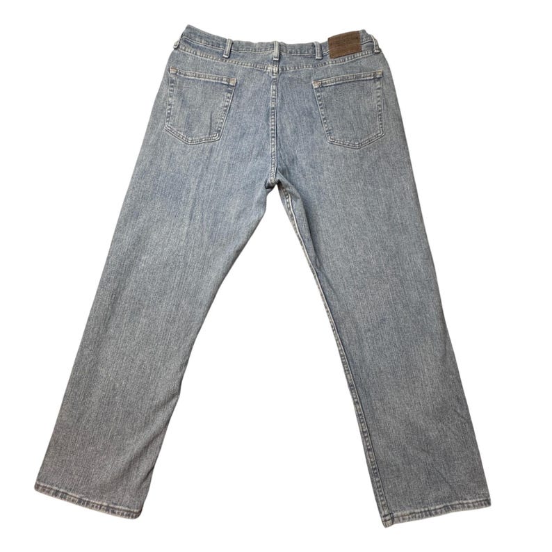 Wrangler-jeans heren 38 x 30 blauw relaxte pasvorm 9WRLAVS lichte wassing denim met stretch afbeelding 2