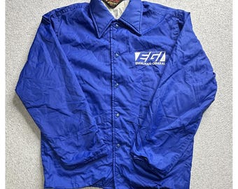 Vintage Pla-Jac Dunbrooke Jacket Mens Small EGI Engelman General Lined USA 90s