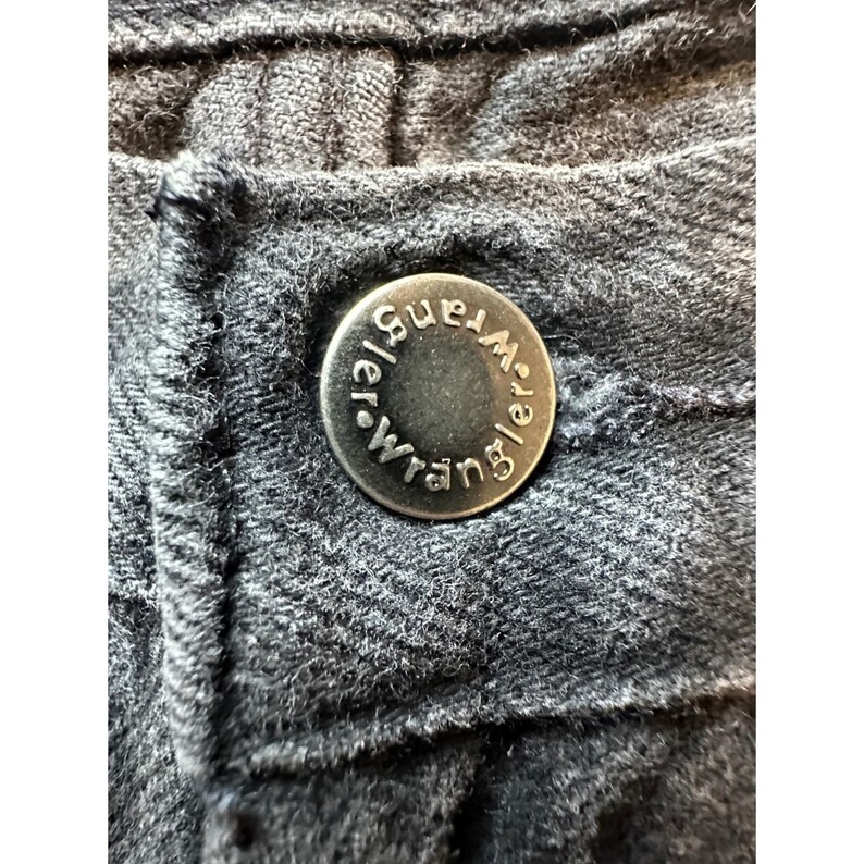 VTG Wrangler 97601CB ジーンズ メンズ 34x30 (32x28) チャコールグレー デニム クラシックフィット 画像 6