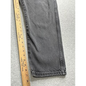 Spodnie jeansowe Wrangler Authentic Jeans Mens 39x28 Grey, luźne, wyprodukowane w USA zdjęcie 10