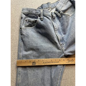 Wrangler Authentics Jeans Mens 34x32 (32x30) Light Wash Denim Straight Leg image 5