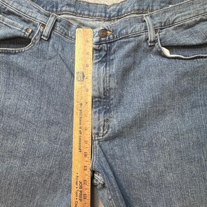 Wrangler-jeans heren 38 x 30 blauw relaxte pasvorm 9WRLAVS lichte wassing denim met stretch afbeelding 7