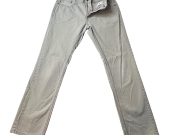 VTG Levi's Signature Jeans Herren 29x32 (30x30) Graue Hose mit geradem Bein Y2K